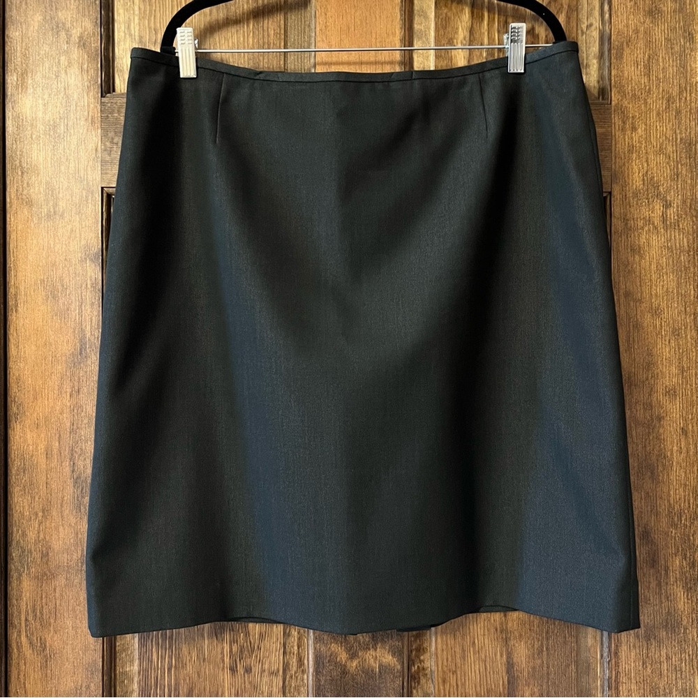 Classic Charcoal Grey Skirt
